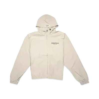 FEAR OF GOD ESSENTIALS Zip Anorak Windbreaker Jacket "Tan"