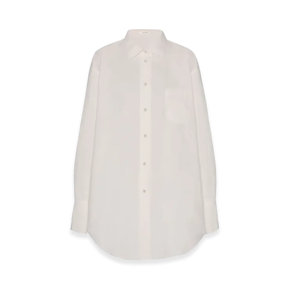 The Row Women's Ment Cotton Shirt "White"
