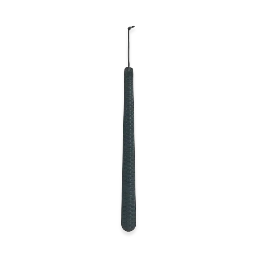 Kithmas Monogram Debossed Leather Shoe Horn "Stadium"