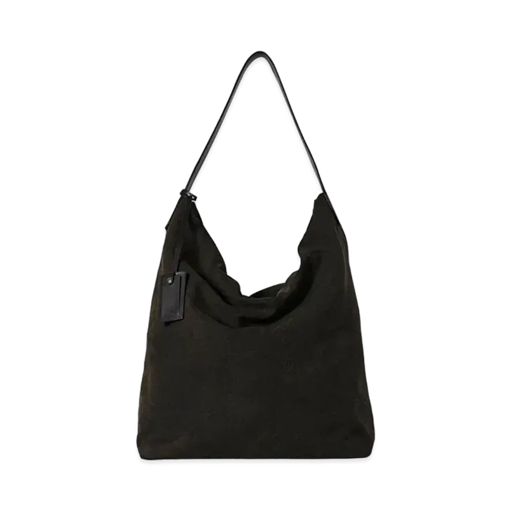 The Row TR611 N/S Sling Bag in Denim "Black"