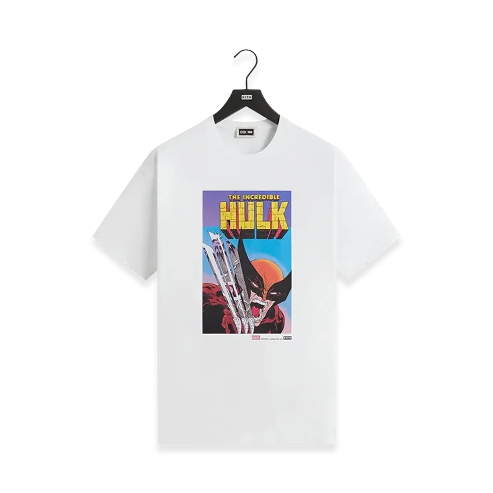 Kith x Marvel Hulk Vintage Tee "White"