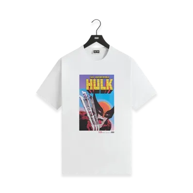 Kith x Marvel Hulk Vintage Tee "White"