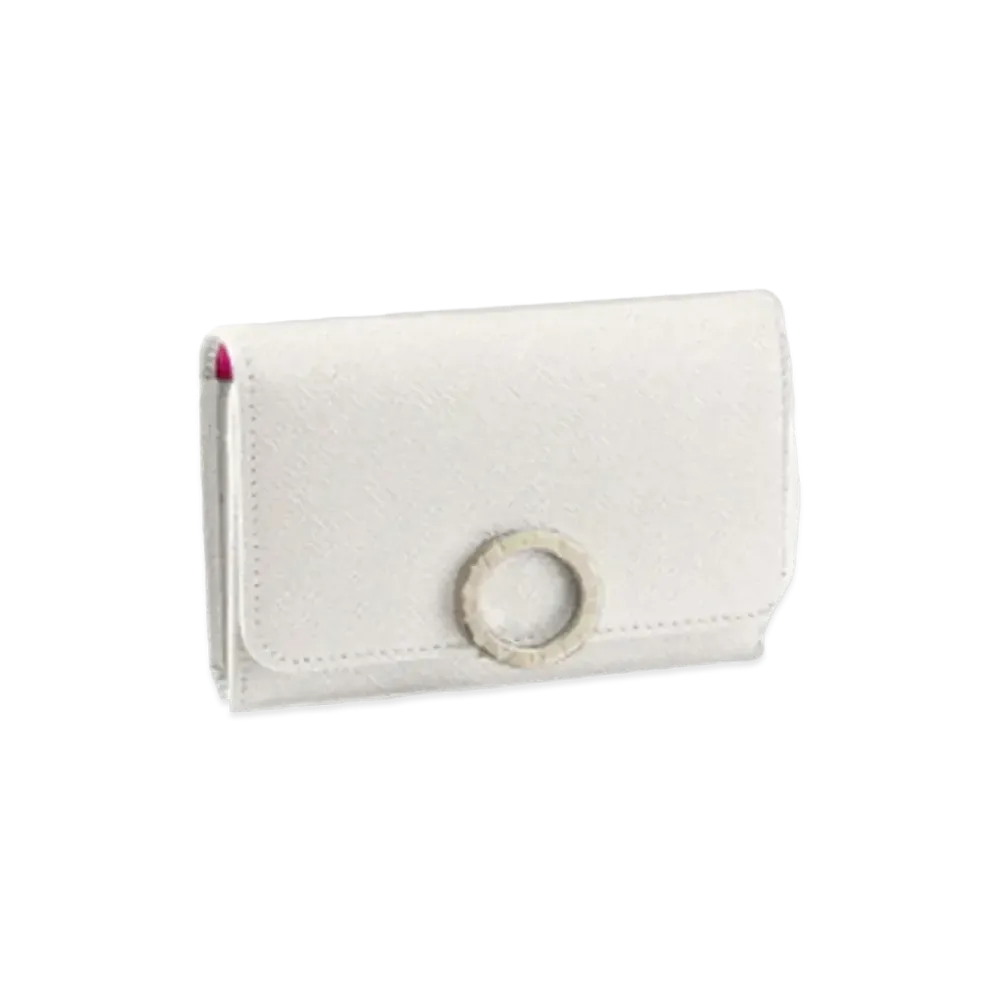 BVLGARI BVLGARI Business Card Holder "White"