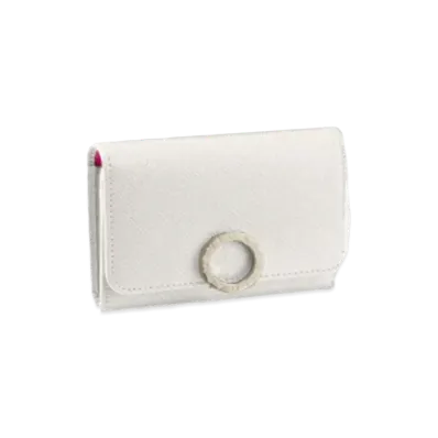 BVLGARI BVLGARI Business Card Holder "White"