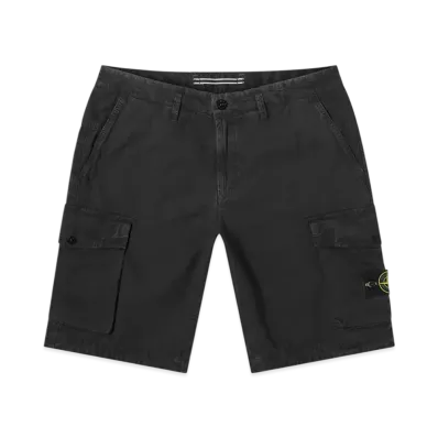 Stone Island L07WA T.CO+OLD Bermuda Shorts - 21SS "Black"
