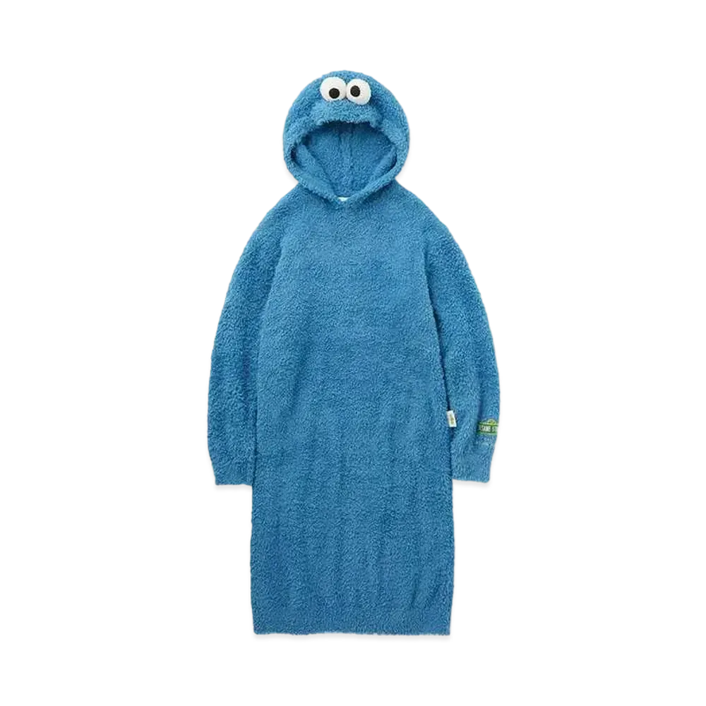 GELATO PIQUE x Sesame Street Cookie Monster Onepiece "Blue"
