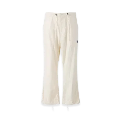 NEEDLES Back Sateen String Fatigue Pants "White"