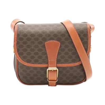 CELINE Macadam Shoulder Bag