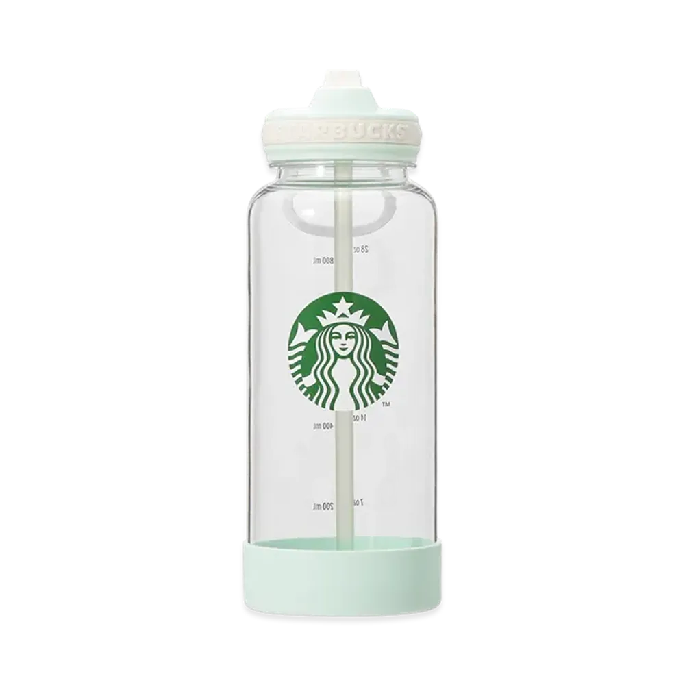 STARBUCKS Handle Lid Jug Tumbler 946ml "Clear"
