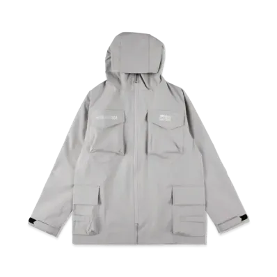WIND AND SEA x Abu Garcia Water Repellent Nylon Parka "L Gray"