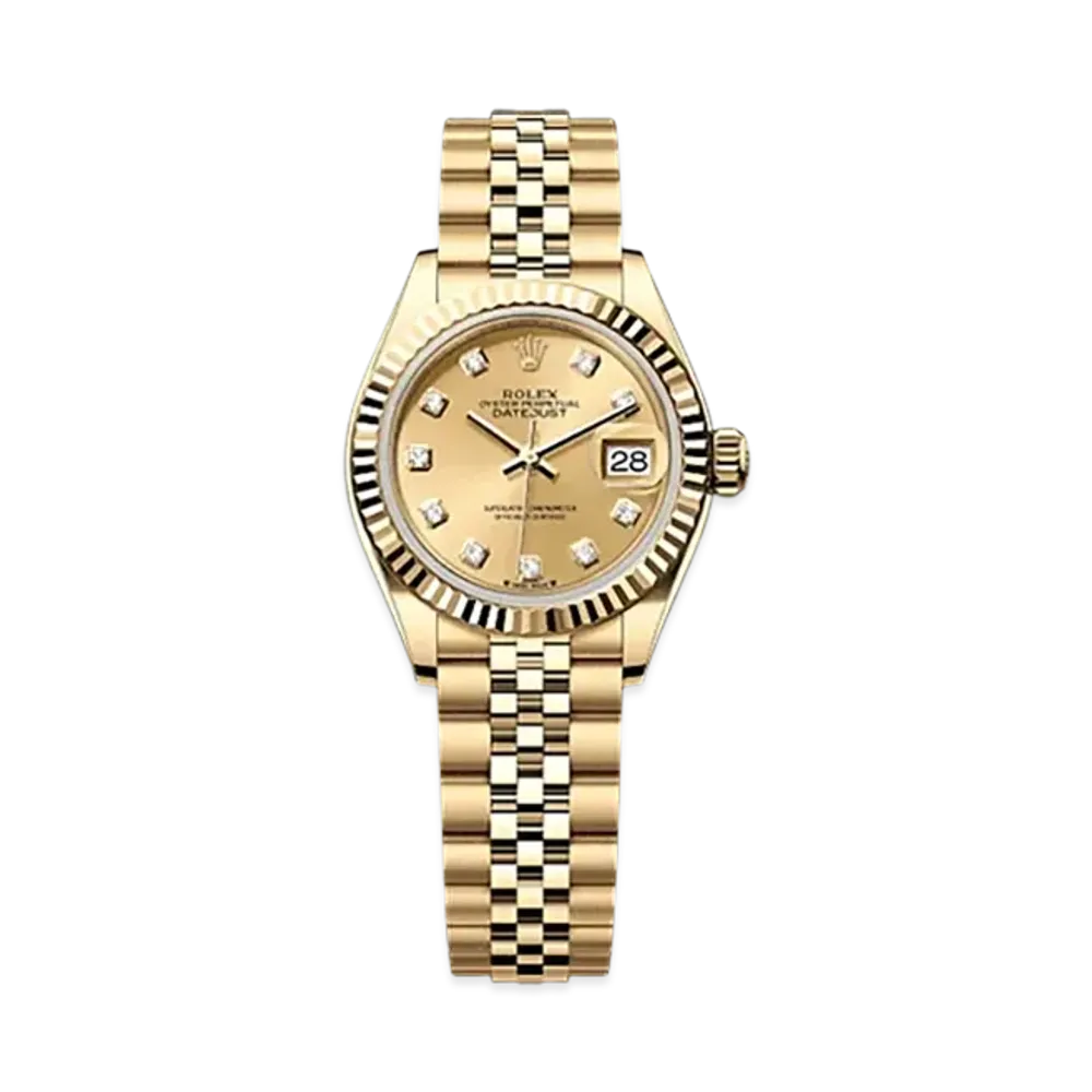 ROLEX Lady-Datejust 28mm Yellow Gold 279178 "Champagne-colour"