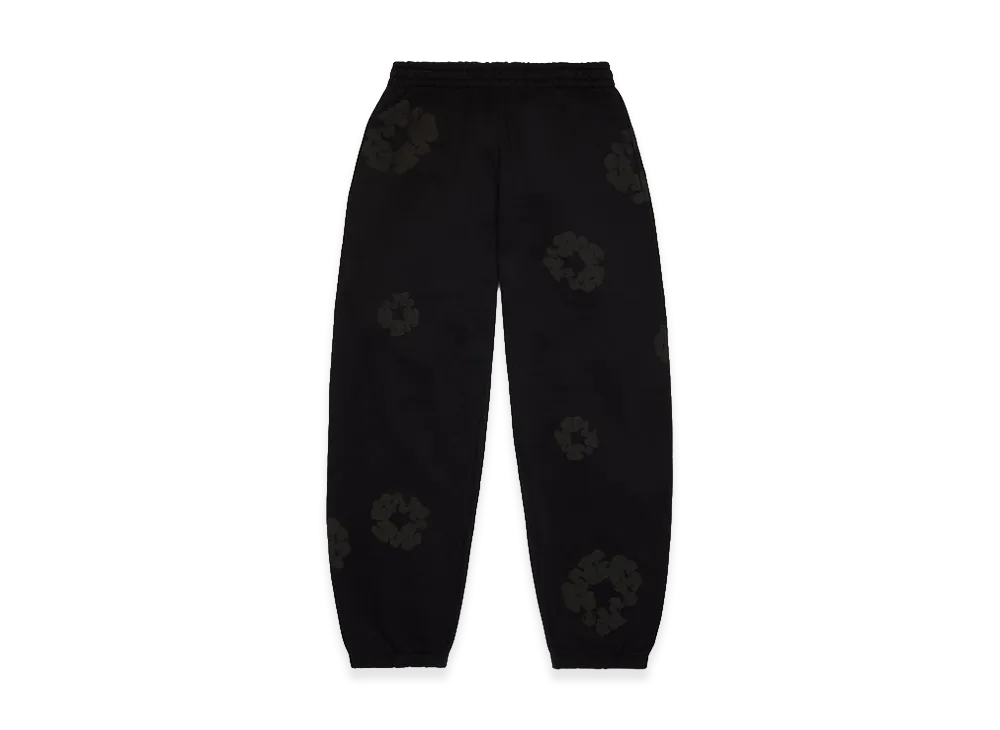 DENIM TEARS Mono Cotton Wreath Sweatpants "Black"