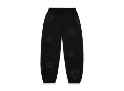 DENIM TEARS Mono Cotton Wreath Sweatpants "Black"