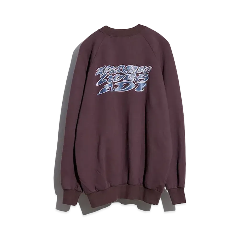 everyone Loves ADI Crew Neck Sweatshirt Graphic by Vincent "Brown"