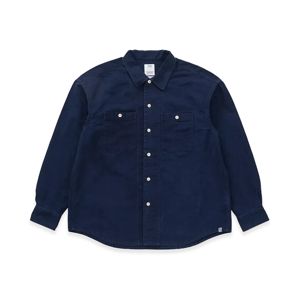 visvim Lumber L/S "Indigo"