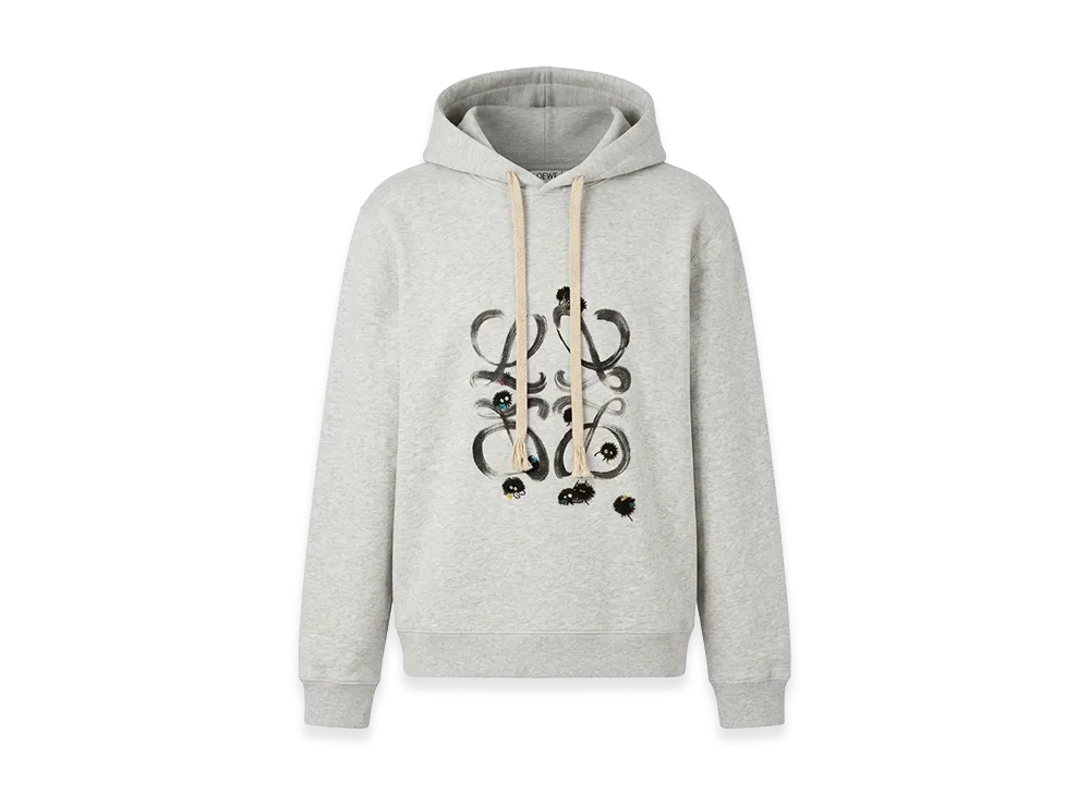 LOEWE x Spirited Away Susuwatari Cotton Hoodie "Grey"