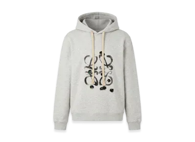 LOEWE x Spirited Away Susuwatari Cotton Hoodie "Grey"