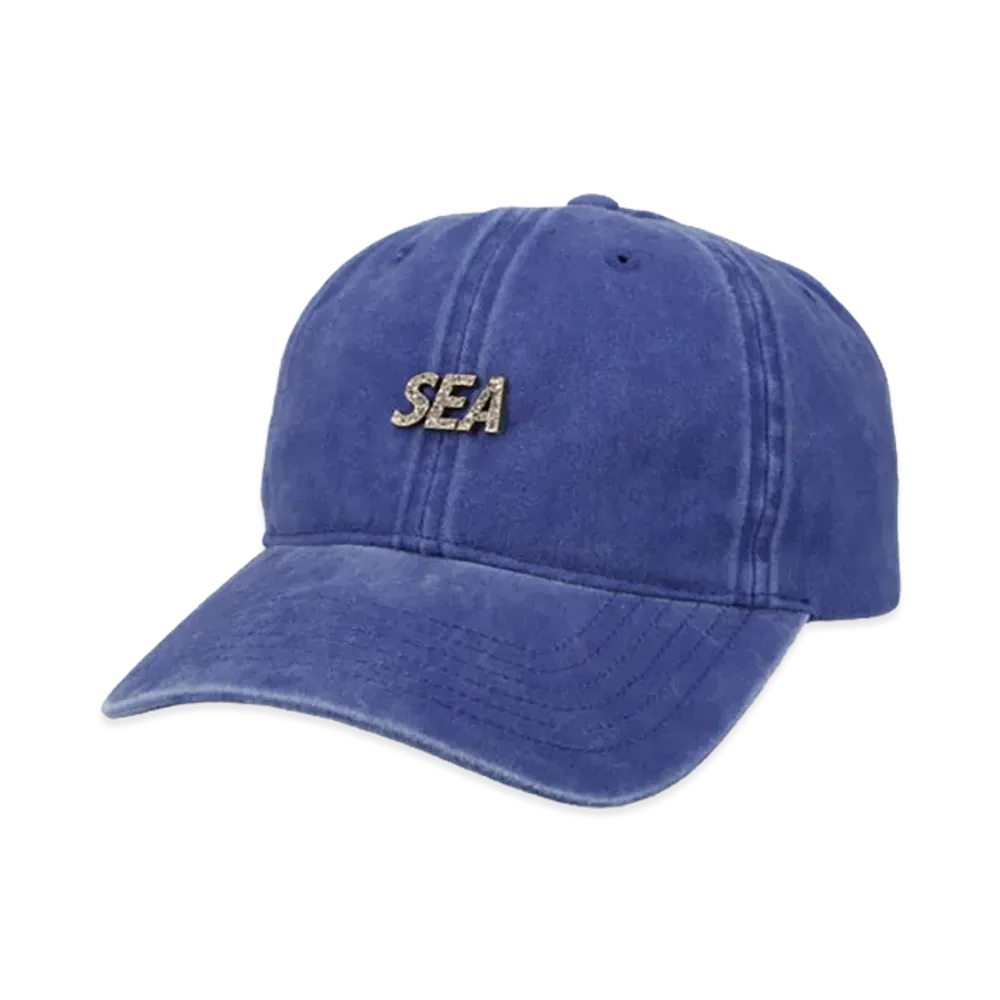 WIND AND SEA Metal Logo Cap "Blue"