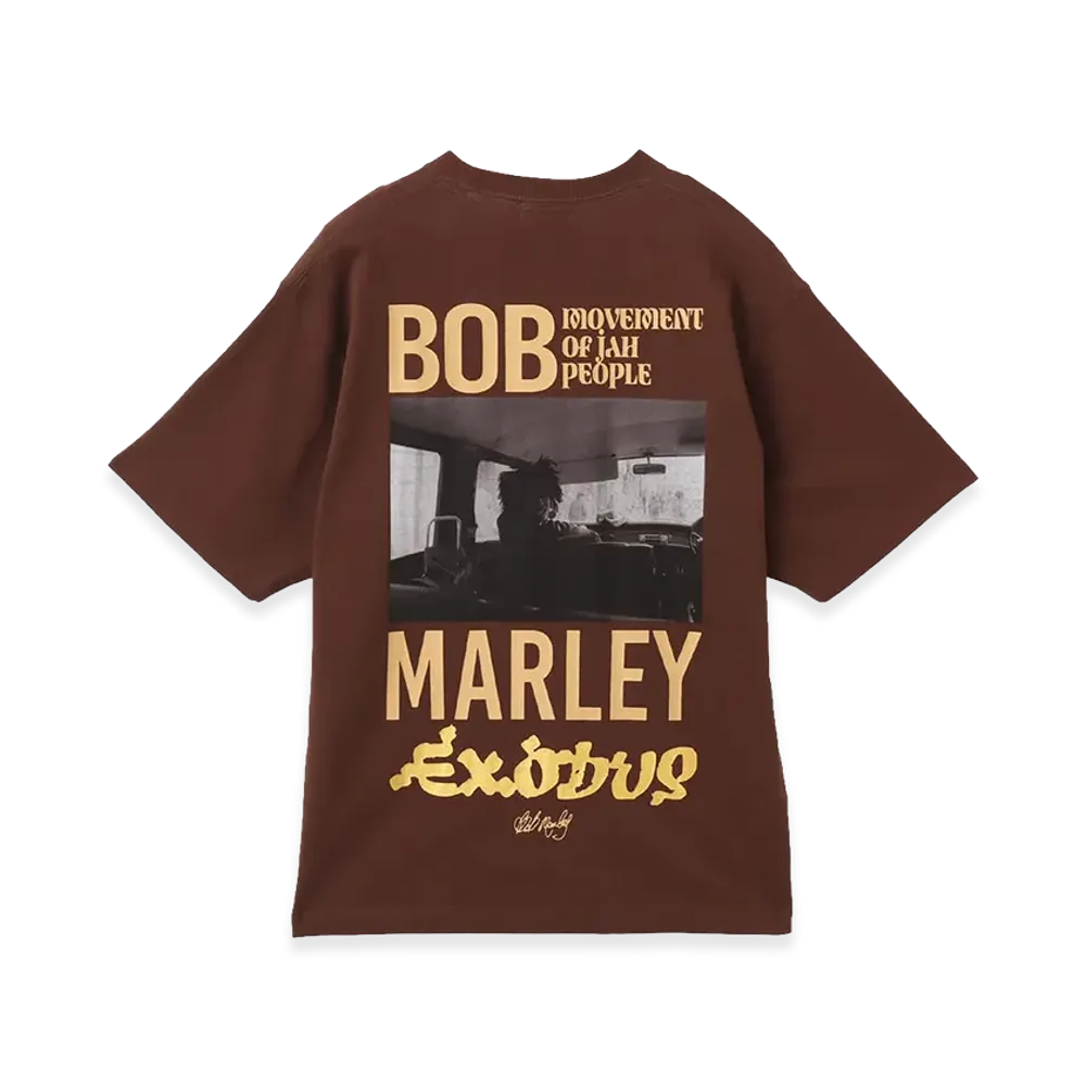 atmos x Bob Marley Exodus T-Shirt "Brown"