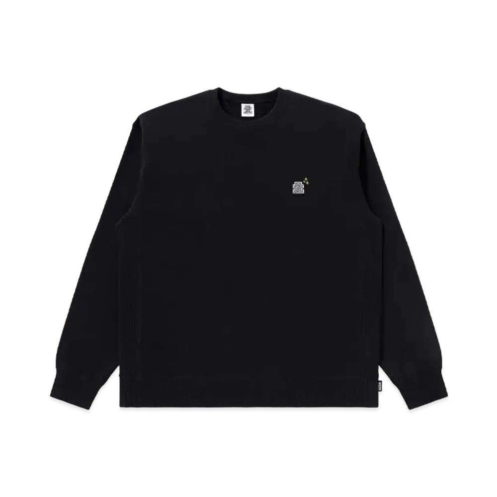 Blackeyepatch Small OG Label Deco Crew Sweat "Black"