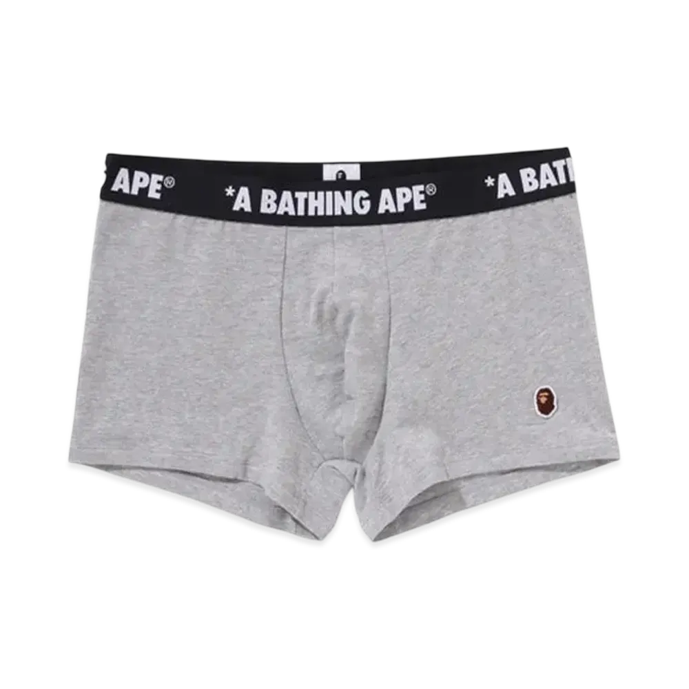 A BATHING APE One Point Trunks "Gray"