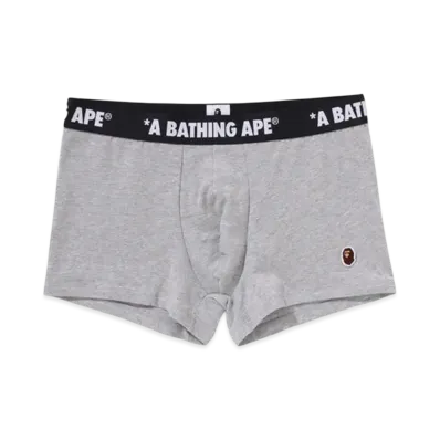 A BATHING APE One Point Trunks "Gray"