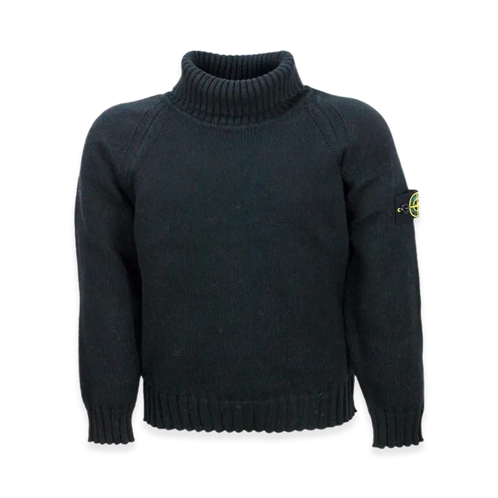 Stone Island Kids Sweater "Black"