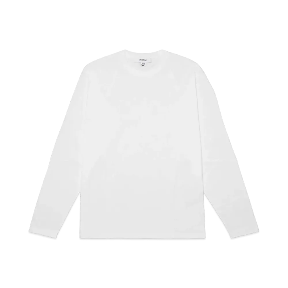 INCRM L/S T-SHIRT "WHITE"