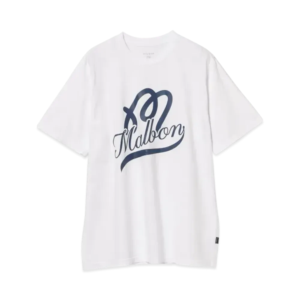 BEAMS x MALBON GOLF Exclusive Printed T-Shirt "White"