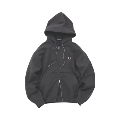 FRED PERRY x JOURNAL STANDARD Exclusive Hoodie Sweatshirt "Black"
