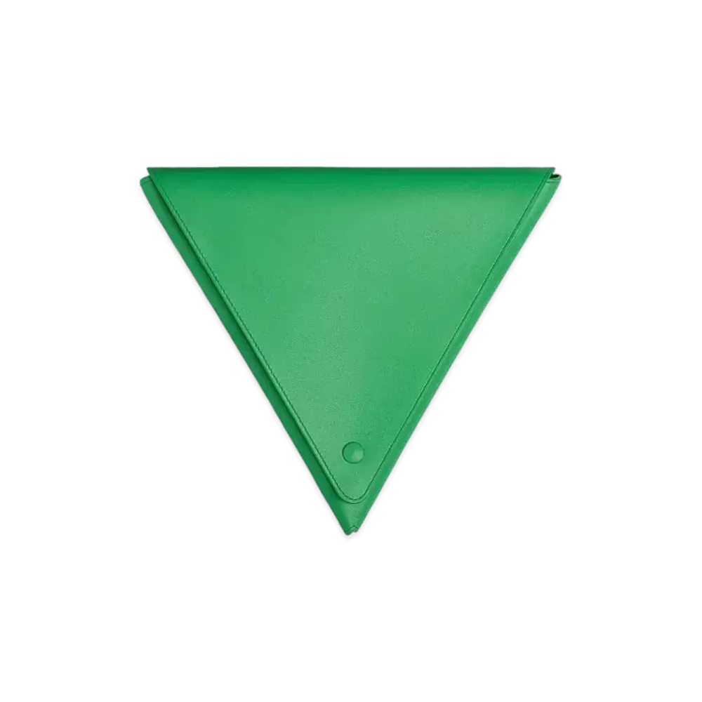 Bottega Veneta Folded Coin Purse "Grass"