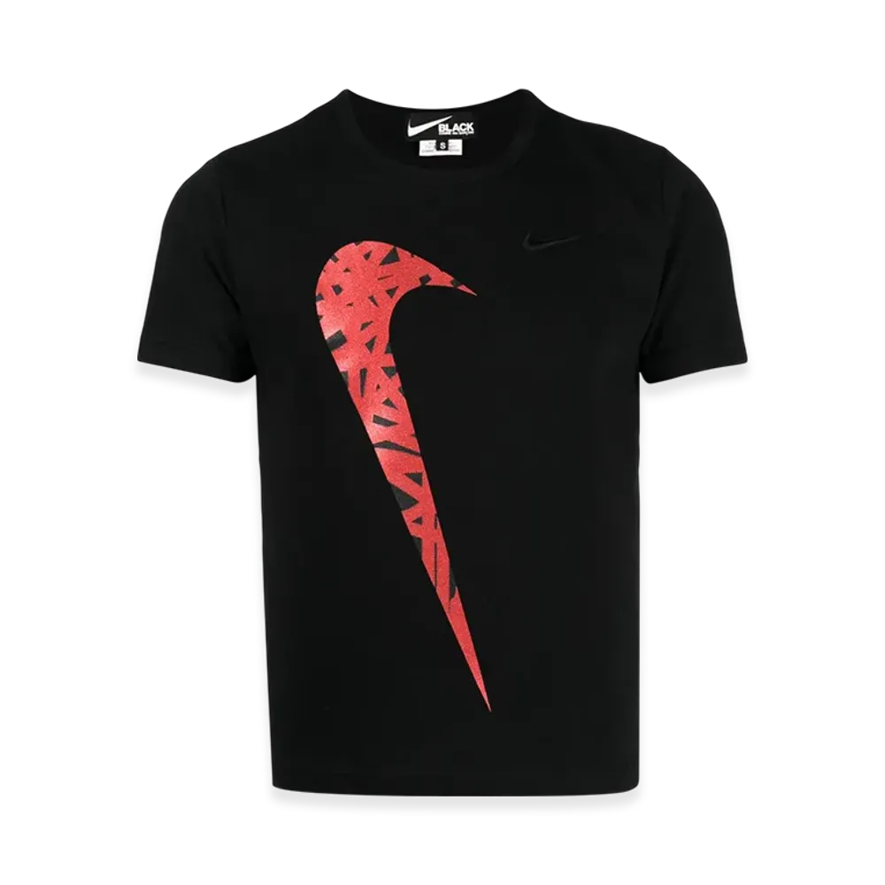 BLACK COMME des GARCONS x Nike Logo Tee "Black"