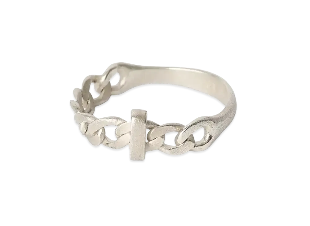 OUR LEGACY Soft And Solid Ring "Sterling Silver"