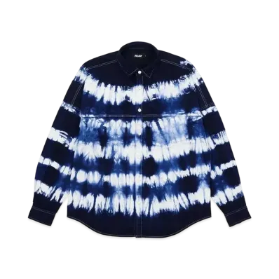PALACE TIE-DYE SHIRT "Navy"
