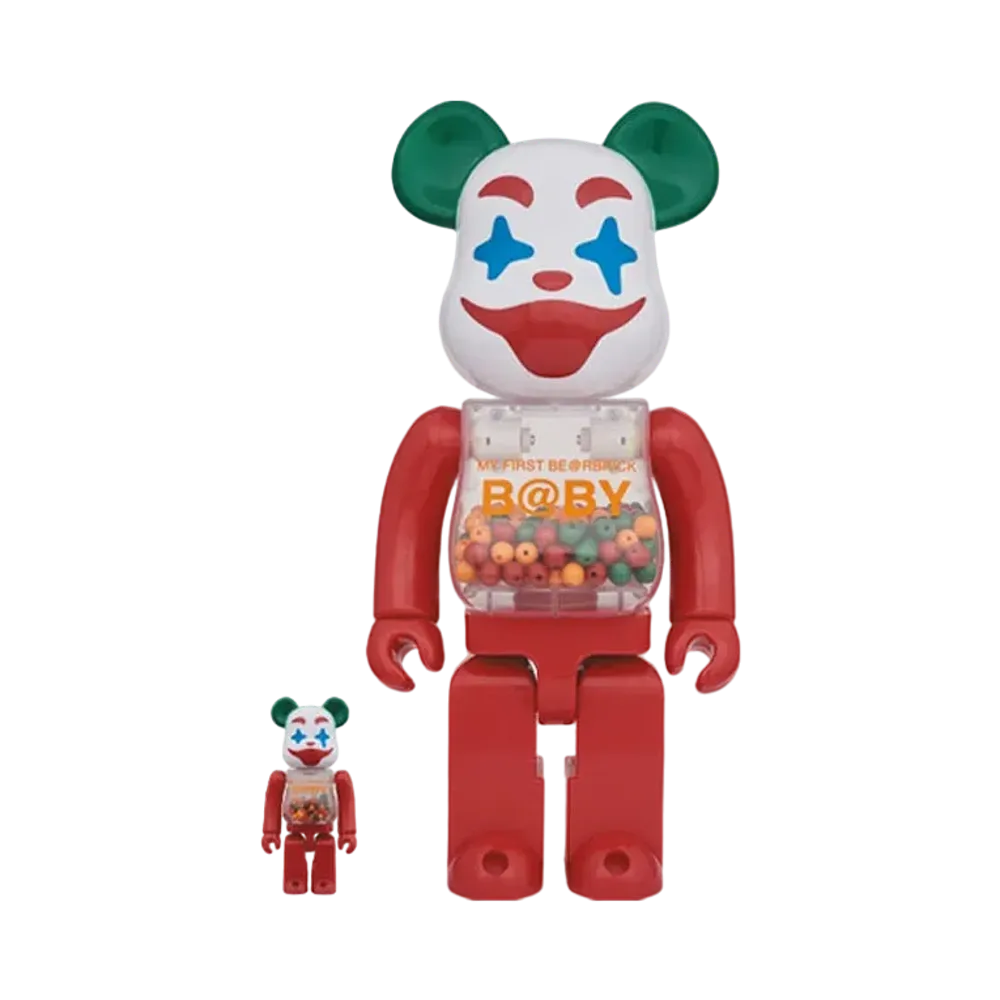 Bearbrick MY FIRST BE@RBRICK Jester Ver. 100% & 400%