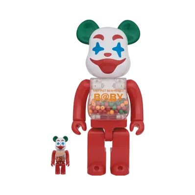 Bearbrick MY FIRST BE@RBRICK Jester Ver. 100% & 400%