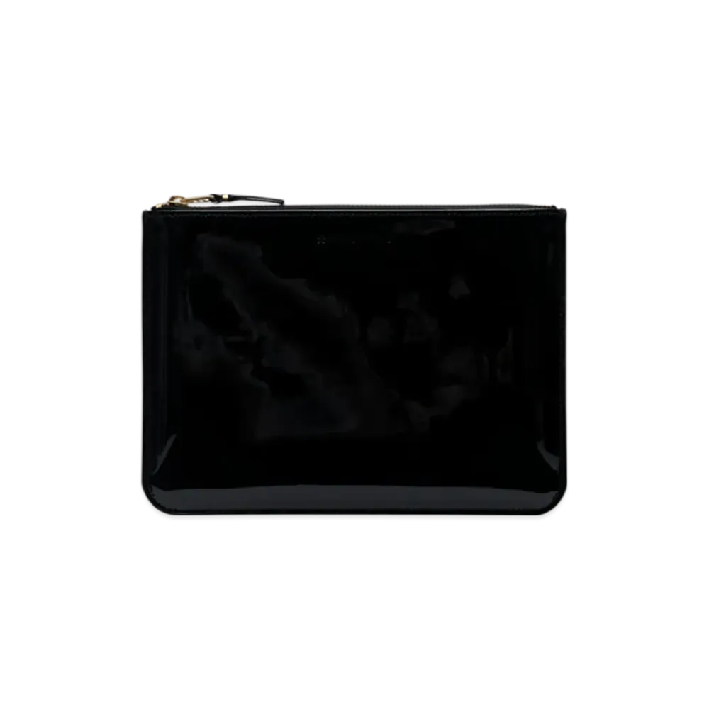 COMME des GARCONS Wallet Glossy Print-K151 "Blackxcheck"