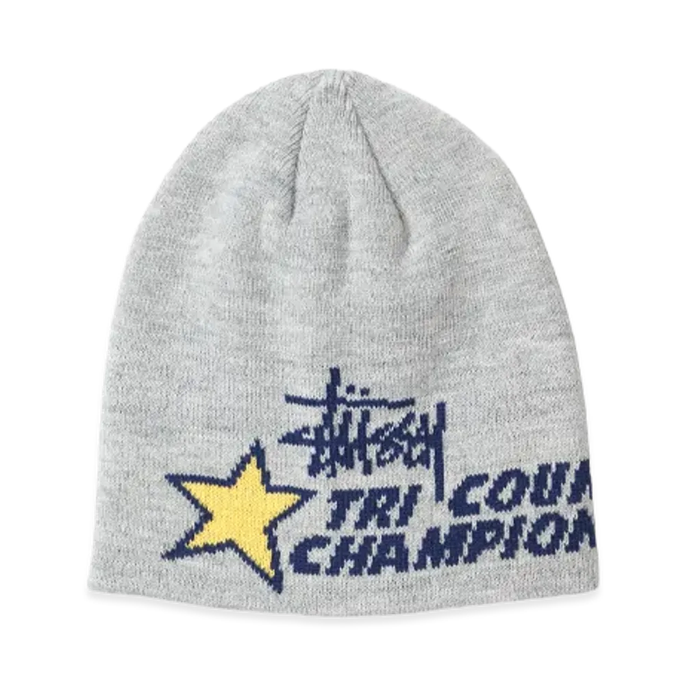 Stussy Skullcap Tri County "Grey"