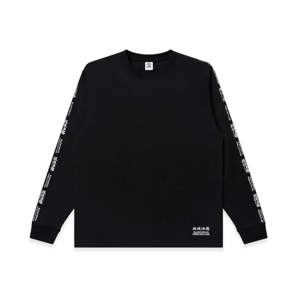 BlackEyePatch Kanji Taped L/S Tee "Black"