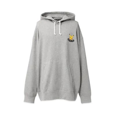 Comme des Garcons Pokemon Oversized Hoodie "Grey"