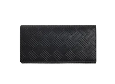 Bottega Veneta Long Wallet With Coin Purse "Black"