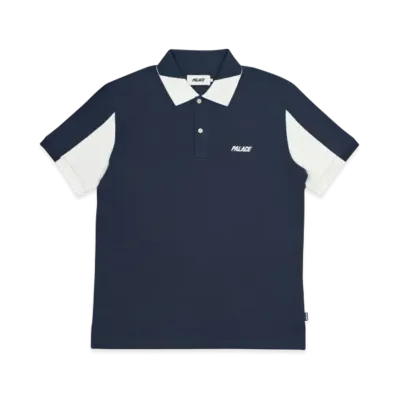 PALACE Angle Polo "Navy White"
