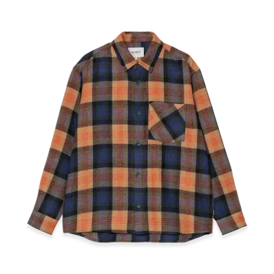 Carhartt WIP L/S Dern Shirt "Dern Check Sycamore Tree"