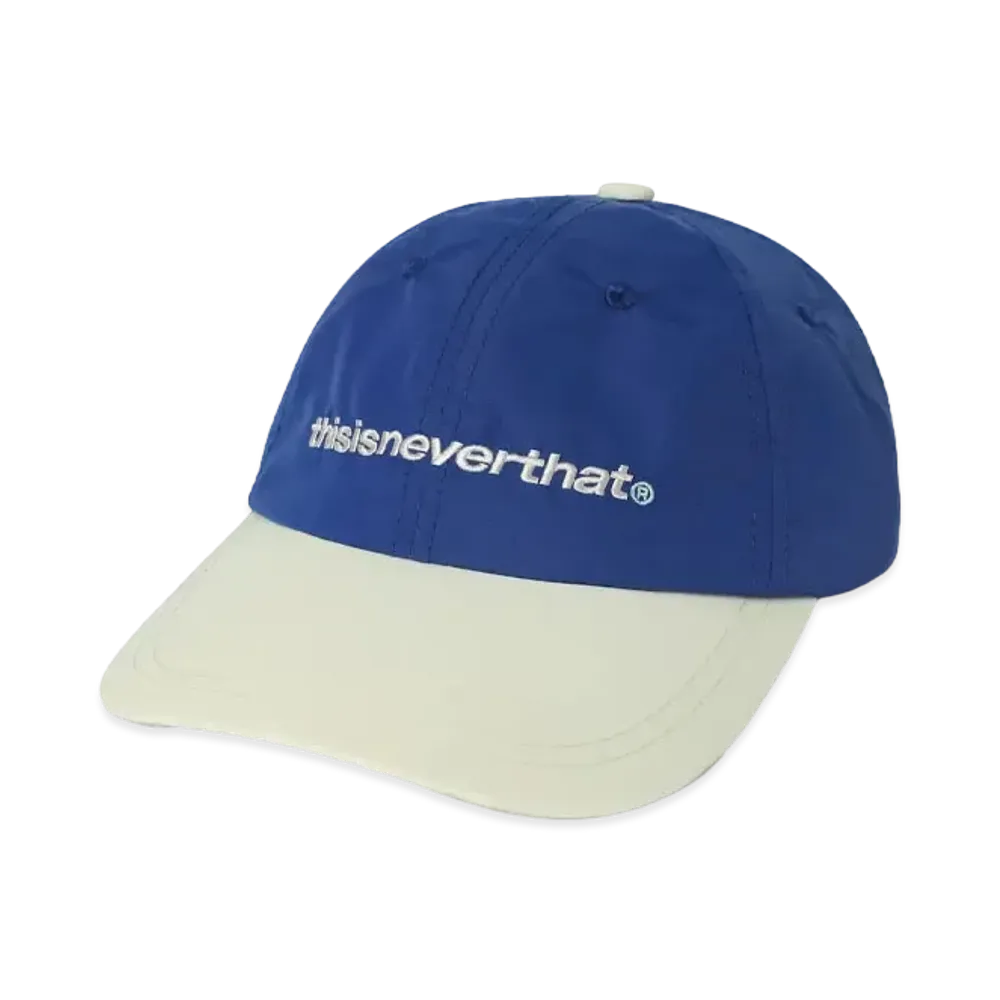 thisisneverthat SP-Logo Nylon Cap "Blue/Ivory"