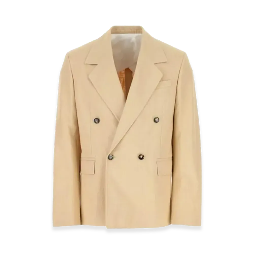 Bottega Veneta Double-Breasted Jacket "Beige"