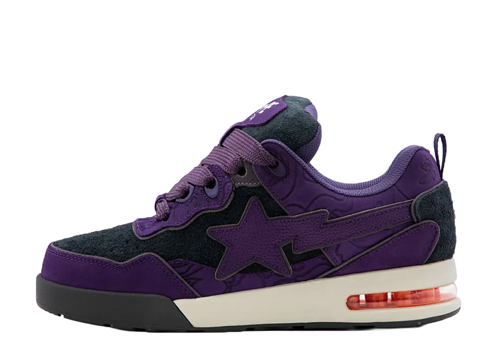 A BATHING APE Women's FLIP STA "Purple"