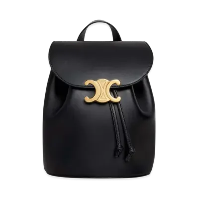 CELINE Backpack Celine Bonnie in Smooth Calfskin "Black"