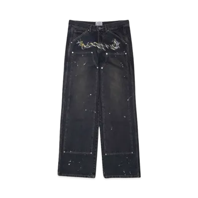 SOMEIT SOLVER VINTAGE DENIM PANTS "INDIGO BLUE"