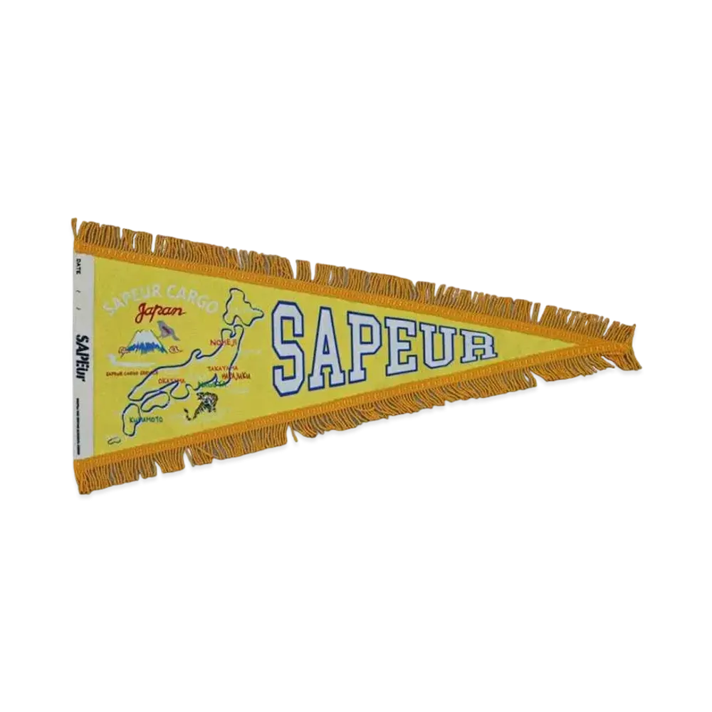 SAPEur SOUVENIR PENNANT "Yellow"