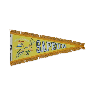 SAPEur SOUVENIR PENNANT "Yellow"